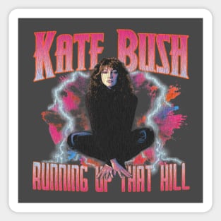 Vintage Bootleg Kate Bush Fanart Design Sticker
